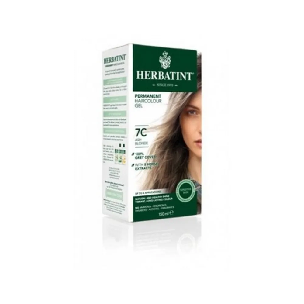 HERBATINT coloration végétale en gel longue tenue - 7C (Blond cendré)