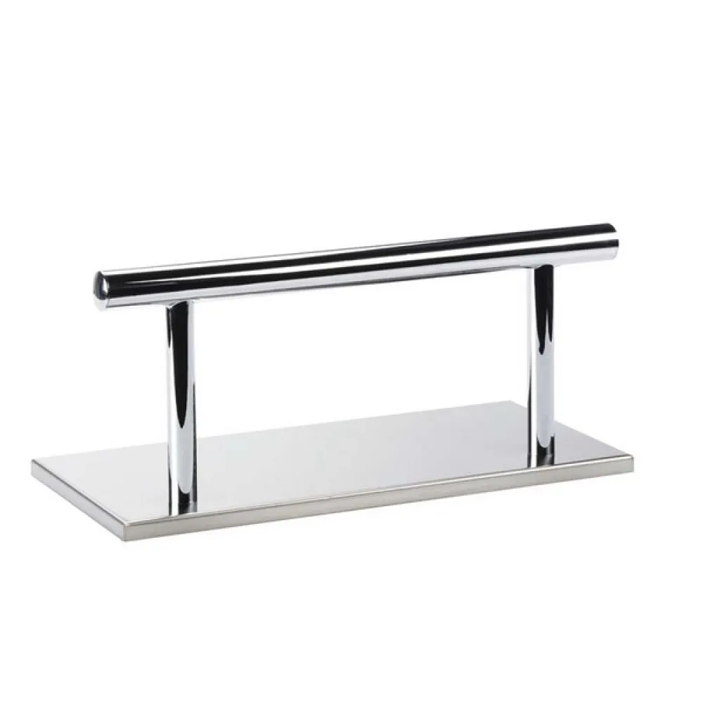 Repose-pieds chromé