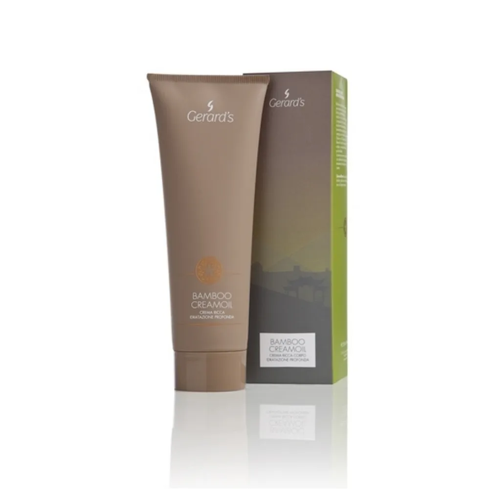 GERARD'S BAMBOO CREAMOIL - Crème corps hydratation intense au bambou, 250 ml
