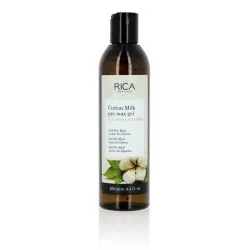 RICA Cotton Milk Gel pré-épilatoire – Gel à l'extrait de coton, 250 ml