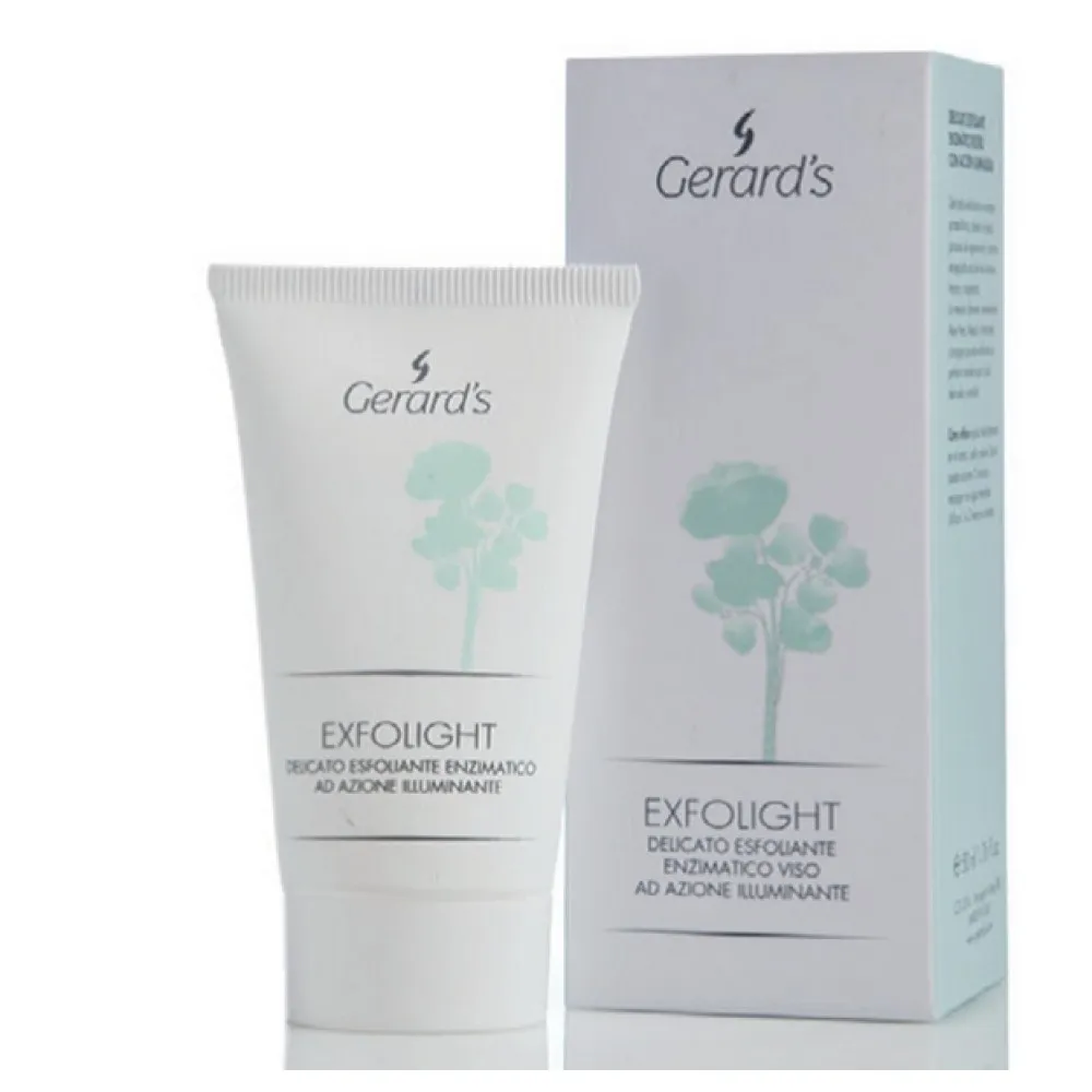 GERARD'S Must-Have Face EXFOLIGHT – Peeling enzymatique à action régénérante immédiate pour une peau éclatante, 50 ml