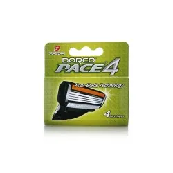 FRA-1040 4B — Cartouches 4 lames Pace pour rasoirs homme, 4 pièces