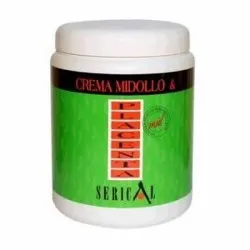 SERCIAL Placenta Mask — masque capillaire aux fibres végétales douces et au placenta, 1000 ml