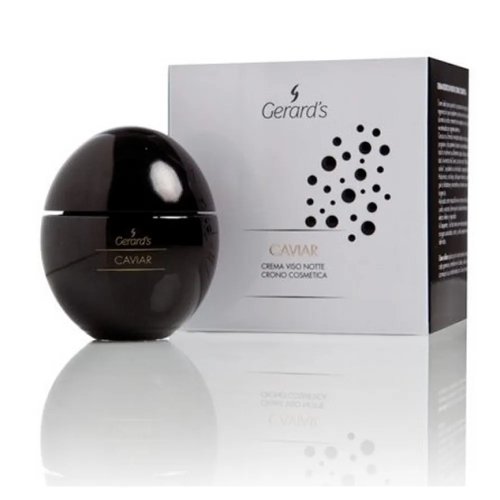 GERARD'S CAVIAR Crème de nuit visage chronocosmétique au caviar