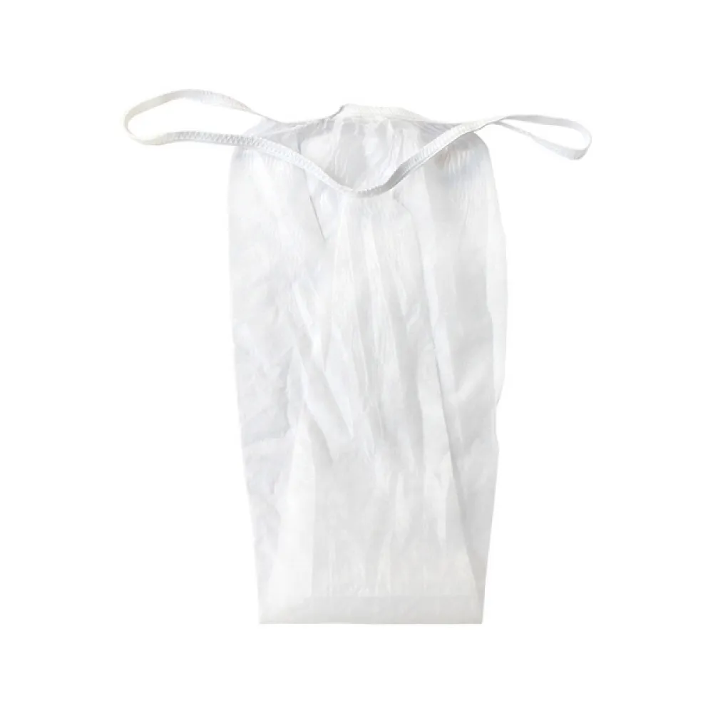 Strings jetables pour femmes, blancs, 25 pièces