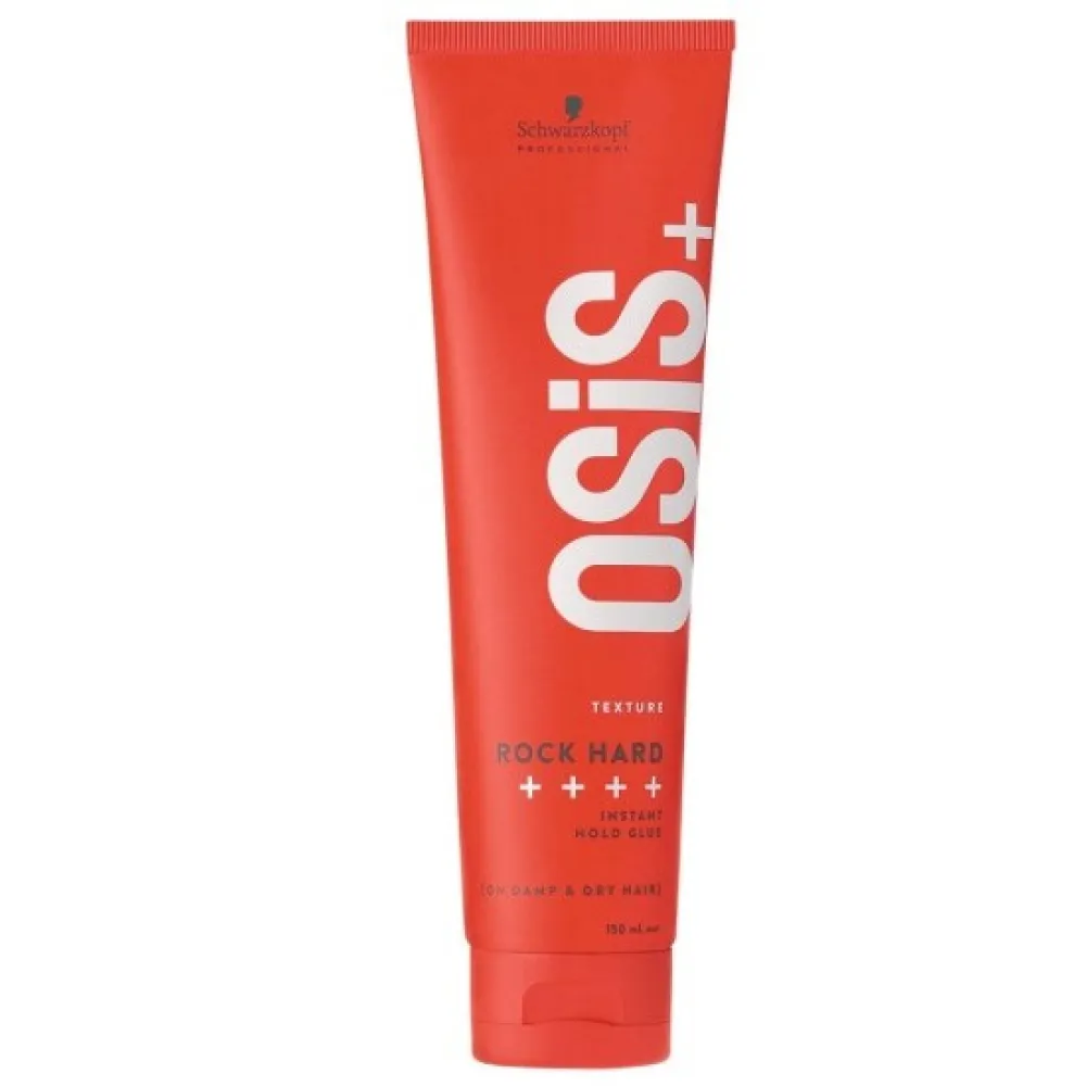Schwarzkopf Professional OSIS+ Rock Hard – Gel coiffant maintien extra-fort, 150 ml