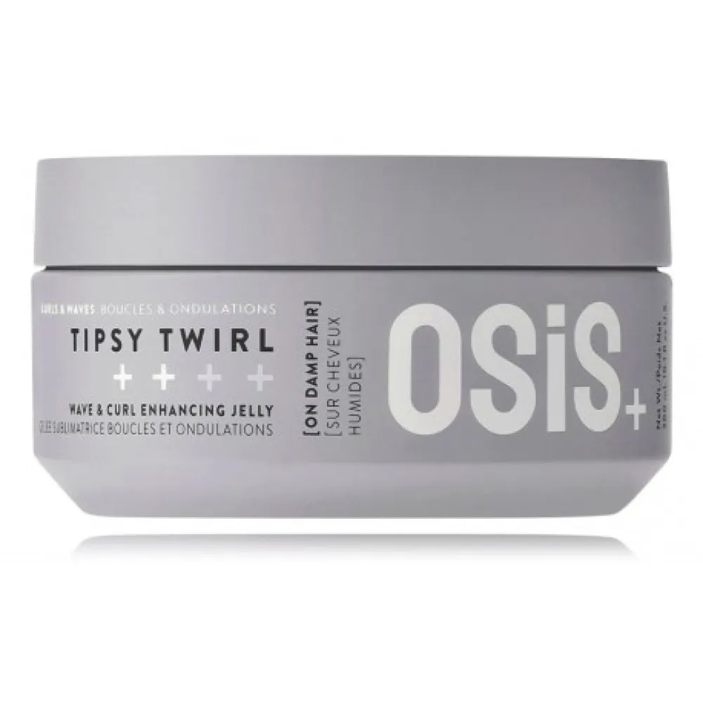 Schwarzkopf Professional OSIS+ Tipsy Twirl jelly, gel texturisant pour ondulations et boucles, 300 ml