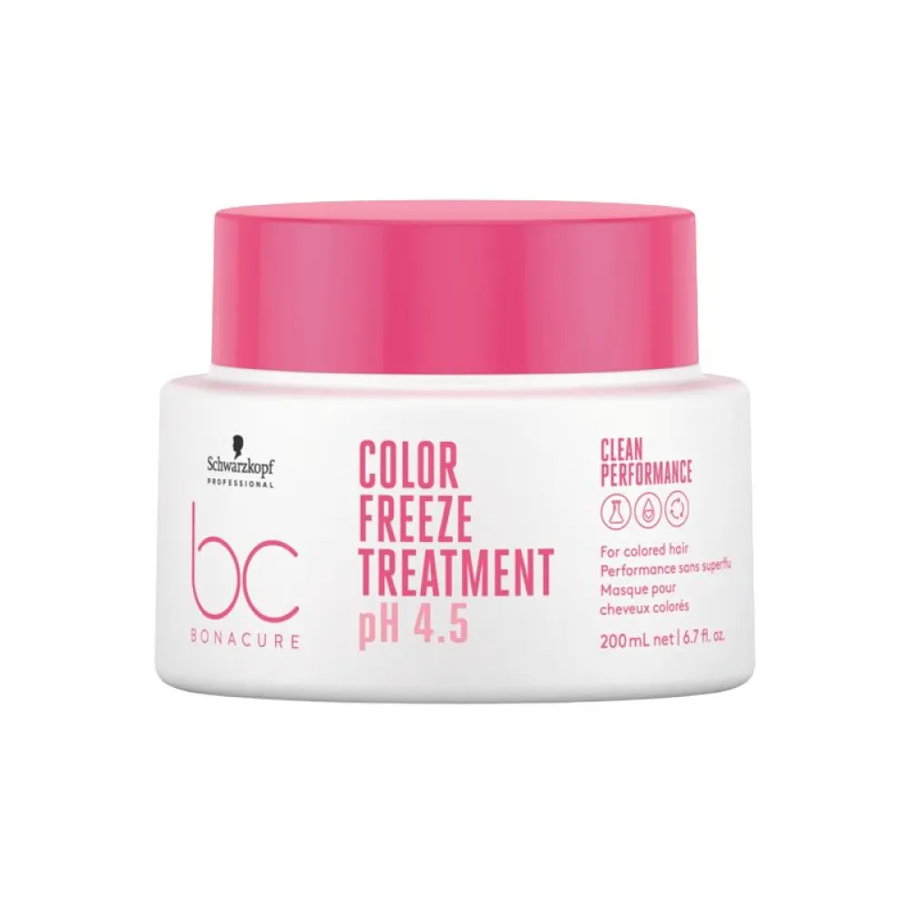 Schwarzkopf Professional Bonacure pH4.5 Color Freeze Mask - Masque pour cheveux colorés, 200 ml
