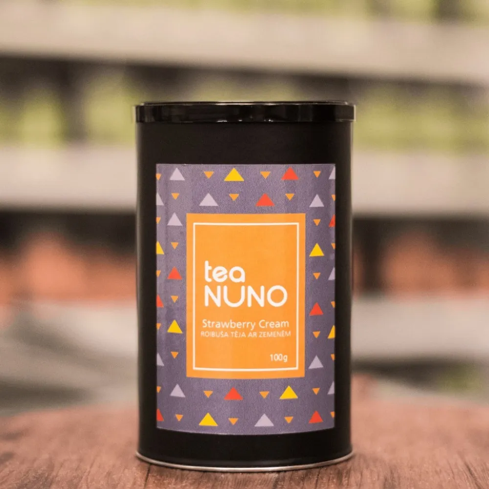 STRAWBERRY CREAM, thé rooibos, 100 g