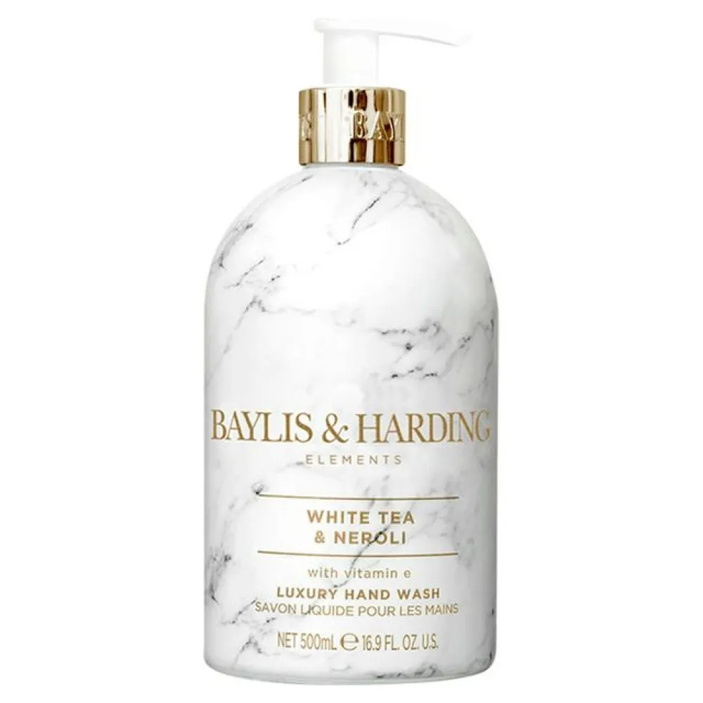 Baylis & Harding Elements - Savon liquide pour les mains Thé blanc & Néroli, 500 ml