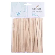 ItalWax spatules en bois petites — lot de 100 pièces