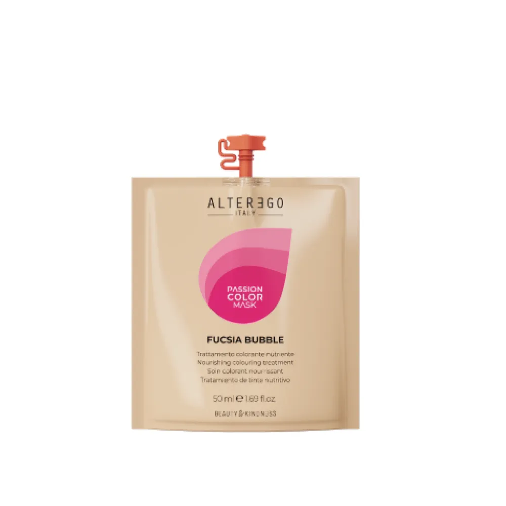 ALTER EGO PASSION Color mask FUCSIA BUBBLE - Masque tonifiant colorant, 50 ml