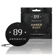 AROMATIC 89 - Désodorisant d'air suspendu en papier, parfum AMBER DUST