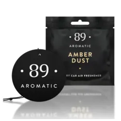 AROMATIC 89 - Désodorisant d'air suspendu en papier, parfum AMBER DUST