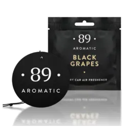 AROMATIC 89 — Désodorisant d'air suspendu en papier, parfum BLACK GRAPES