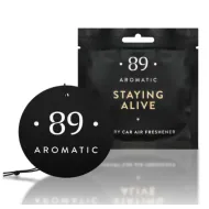 AROMATIC 89 - Désodorisant en papier suspendu, STAYING ALIVE