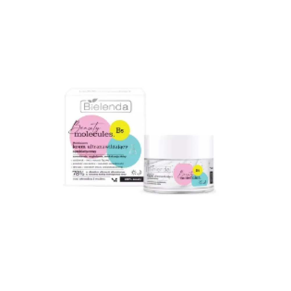 Bielenda BEAUTY MOLECULES Crème visage synbiotique moléculaire ultra-hydratante, 50 ml