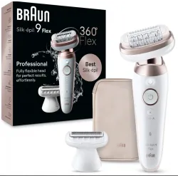 Épilateur BRAUN Silk 9 SES9-030 — embouts inclus