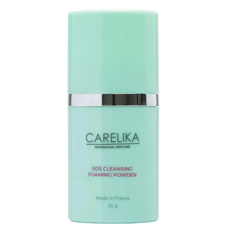 CARELIKA SOS Poudre moussante nettoyante à la niacinamide, 25 g