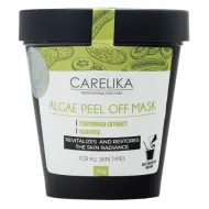 CARELIKA Algea Masque peel-off filmogène, régénérant et hydratant à l'extrait de concombre, 40 g