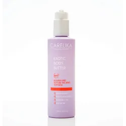 CARELIKA Exotic Body Butter - Beurre corporel nourrissant aux propriétés adoucissantes pour la peau, 250 ml
