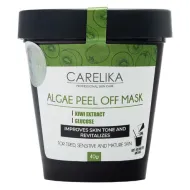 CARELIKA Algea Masque Peel-Off Extrait de Kiwi - Masque filmogène régénérant et antioxydant au kiwi, 40 g