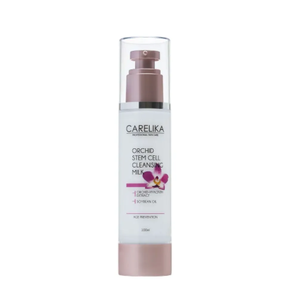 CARELIKA Lait nettoyant aux cellules souches d'orchidée, 100 ml