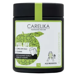 CARELIKA Shaker Peel Off Mask Apple Stem Cells — Masque anti-âge aux cellules souches de pomme, 20 g
