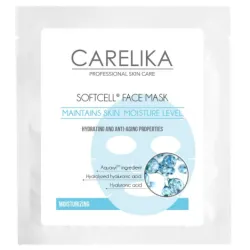 CARELIKA Softcell - Masque visage en tissu hydratant et anti-âge, 15 ml