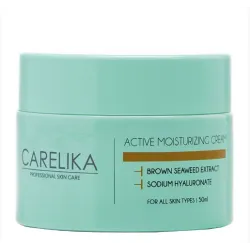 CARELIKA Crème hydratante active à l'acide hyaluronique, 50 ml