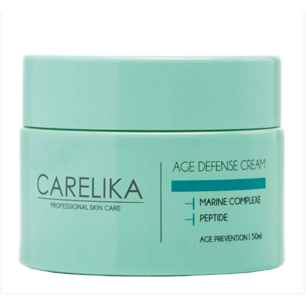 CARELIKA Crème de jour anti-âge aux peptides et au complexe marin, 50 ml