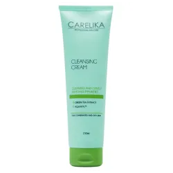 CARELIKA Crème nettoyante au thé vert, 150 ml
