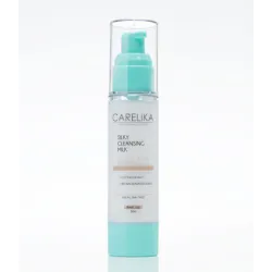 CARELIKA Silky Cleansing Milk — Lait nettoyant soyeux à l'extrait de coton, 50 ml