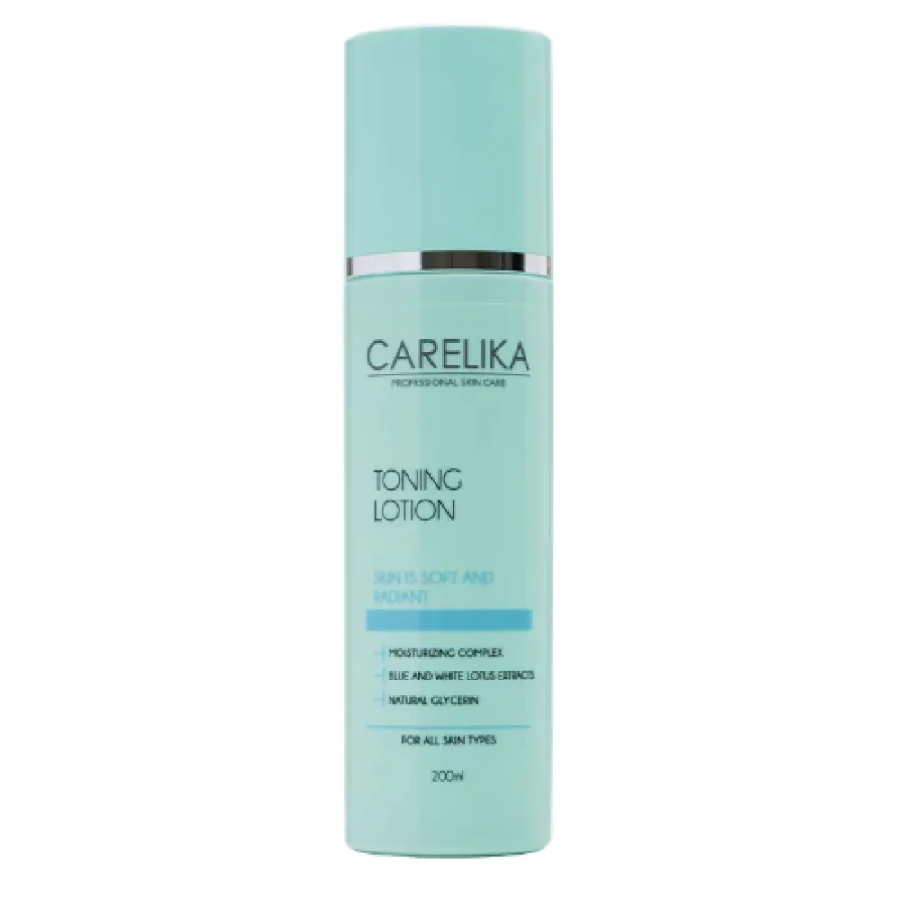 CARELIKA Lotion tonique au complexe hydratant sans alcool, 200 ml