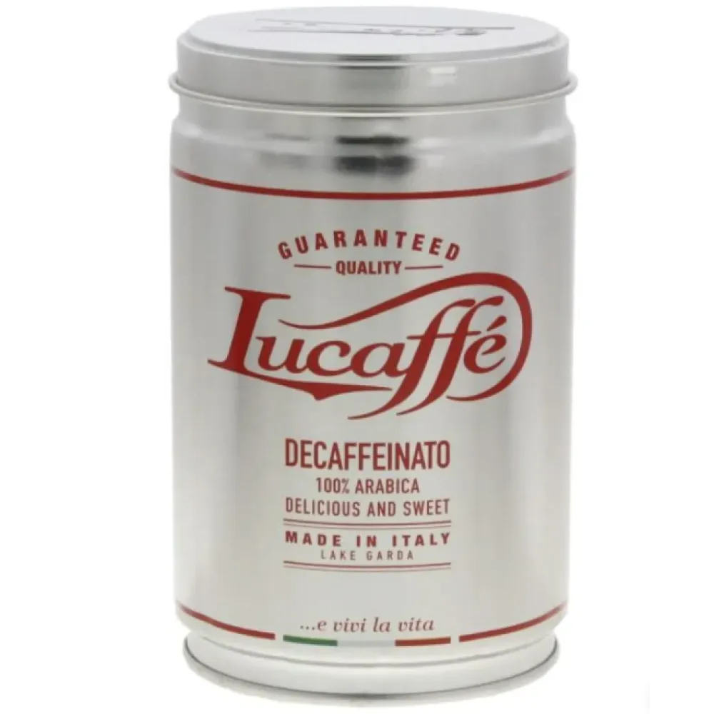 LUCAFFE DECAFFEINATO — Café moulu décaféiné 250 g