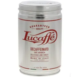 LUCAFFE Café décaféiné en grains, 250 g