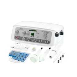Appareil de darsonvalisation, ultrasons, microdermabrasion, aspiration et pulvérisation ELEGANTE 1897