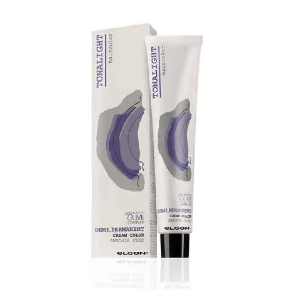 ELGON Tonalight - Coloration tonifiante professionnelle sans ammoniaque, 7.44 - Intensiivne vasene blond