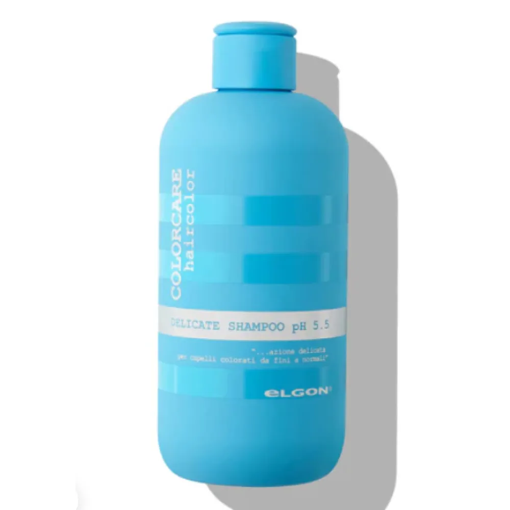 ELGON Colorcare Delicate Shampoo — Shampooing pour cheveux colorés et fins, 300 ml