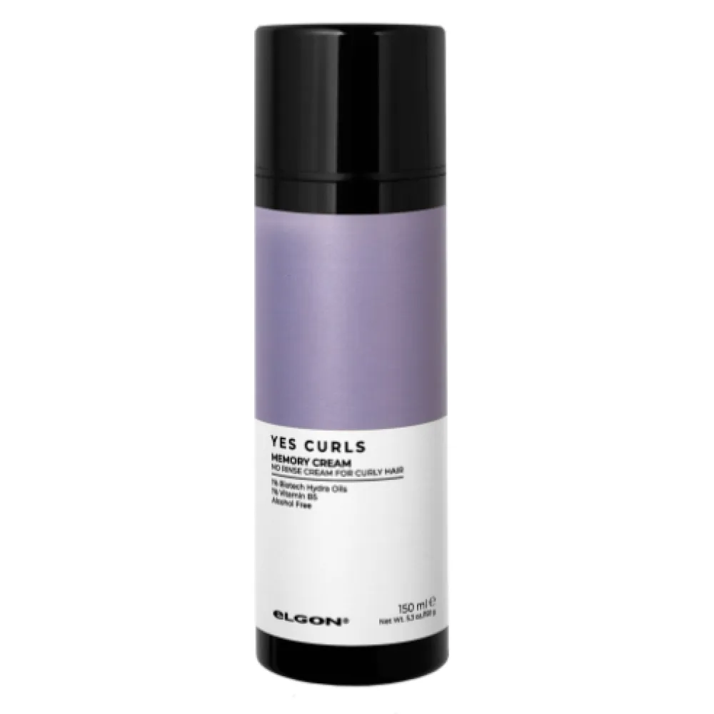ELGON Yes Curls Memory Cream — crème pour cheveux bouclés, 150 ml