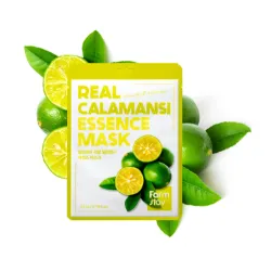 FarmStay Real Calamansi Essence Mask - Masque en tissu fortifiant à l'extrait de calamansi