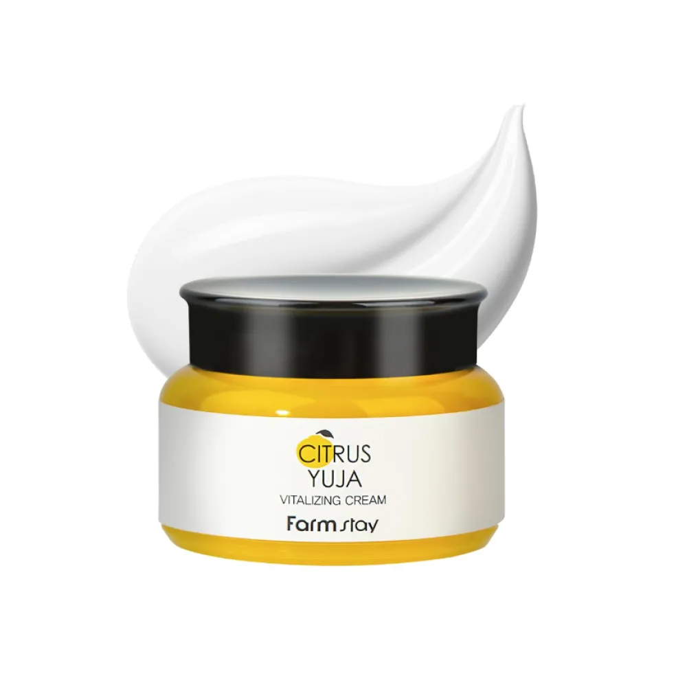 FarmStay Citrus Yuja Vitalizing Cream, 100ml