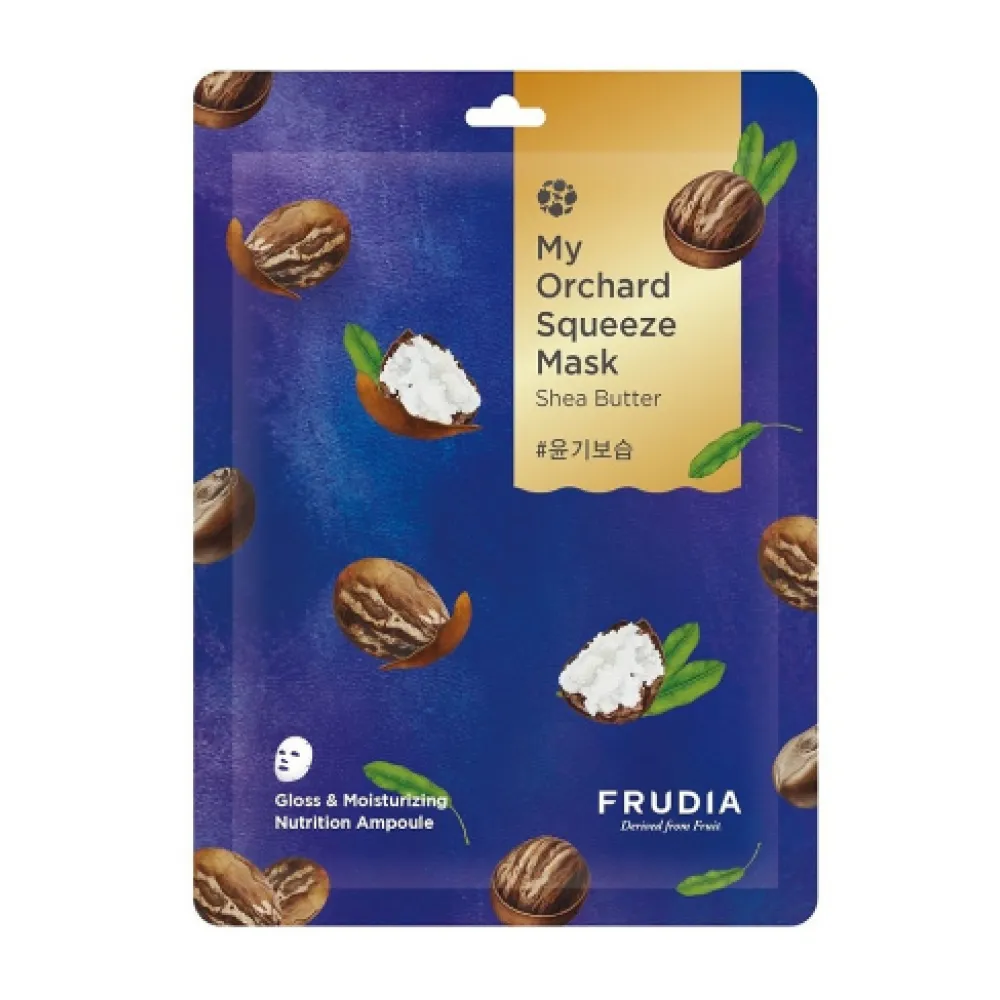 Frudia My Orchard Shea Butter Squeeze Mask - Masque en tissu nourrissant au beurre de karité