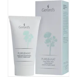 GERARD'S PURE&MAT Masque visage purifiant - effet immédiat, 50 ml
