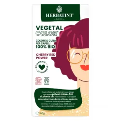 HERBATINT Vegetal Color - Coloration capillaire biologique (Cherry Red Power / Ķiršu sarkana)