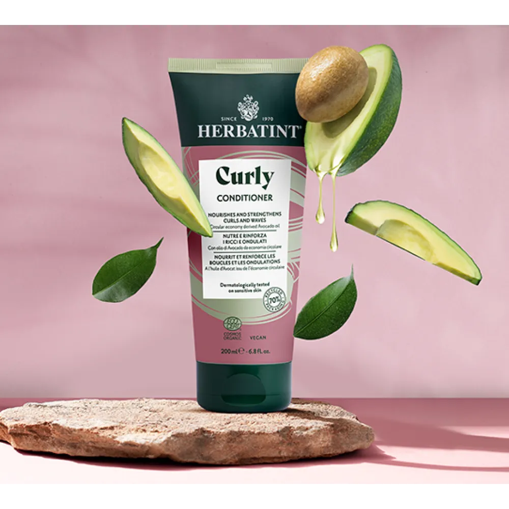 HERBATINT CURLY Après-shampooing pour cheveux bouclés, 200 ml