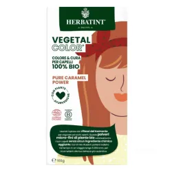 HERBATINT Vegetal Color - Coloration capillaire biologique (Pure Caramel Power / Karameļu)