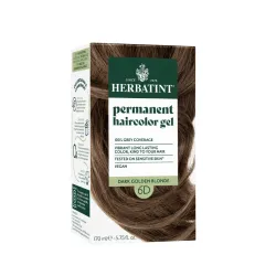 HERBATINT coloration végétale en gel longue tenue - 6D (Blond foncé doré)