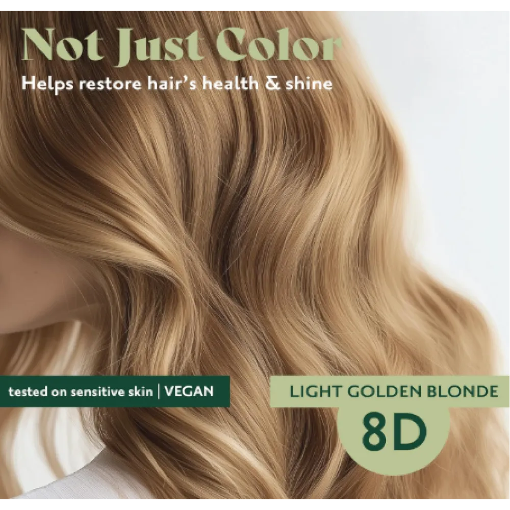 HERBATINT coloration végétale en gel longue tenue - 8D (Blond doré clair)