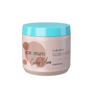 Inebrya Ice Cream Curly Plus Mask - Masque nourrissant pour cheveux ondulés et bouclés, 500 ml